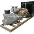 700kva industrial power plant generator with Brush-less & Self-excited alternator
